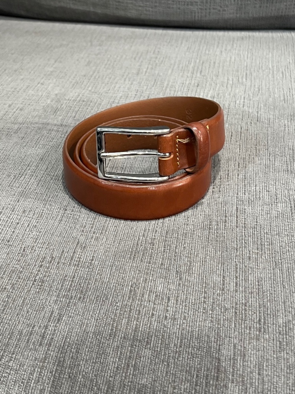 J. Crew Men's Italian Leather Dress Belt